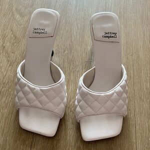 Jeffrey Campbell Quilted Kitten Heels